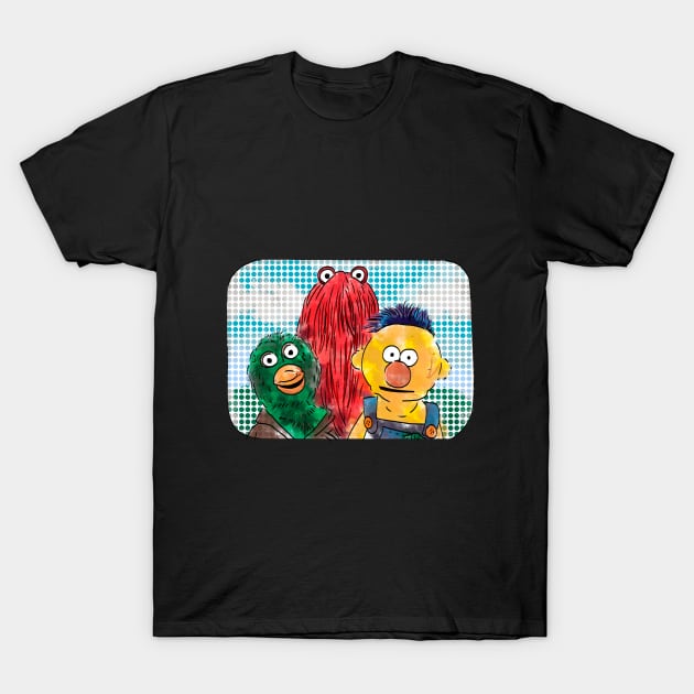 Don't Hug Me I'm Scared T-Shirt by vizcan
